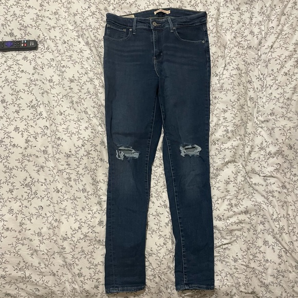 Levi’s 721 High Rose Skinny Jeans - Picture 1 of 6